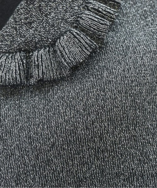 HIROKO KOSHINO（ヒロコ　コシノ）ニット・セーター シルバー サイズ:38(S位) レディース/2200678015117