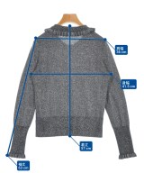 HIROKO KOSHINO（ヒロコ　コシノ）ニット・セーター シルバー サイズ:38(S位) レディース/2200678015117