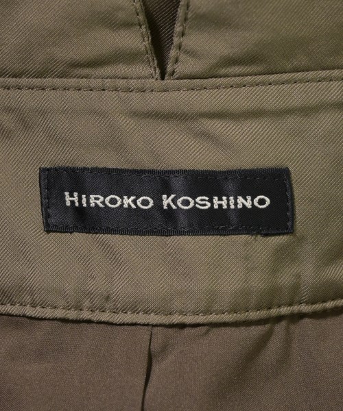 HIROKO KOSHINO（ヒロコ　コシノ）ひざ丈スカート カーキ サイズ:38(S位) レディース/2200677907178
