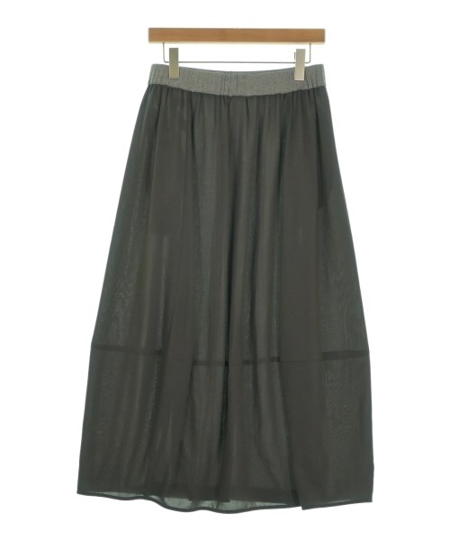 HIROKO KOSHINO（ヒロコ　コシノ）ロング・マキシ丈スカート グレー サイズ:38(S位) レディース/2200649503056