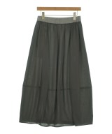 HIROKO KOSHINO（ヒロコ　コシノ）ロング・マキシ丈スカート グレー サイズ:38(S位) レディース/2200649503056