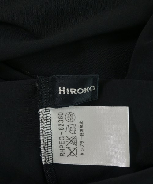 HIROKO KOSHINO（ヒロコ　コシノ）ワンピース 黒 サイズ:38(S位) レディース/2200649503124