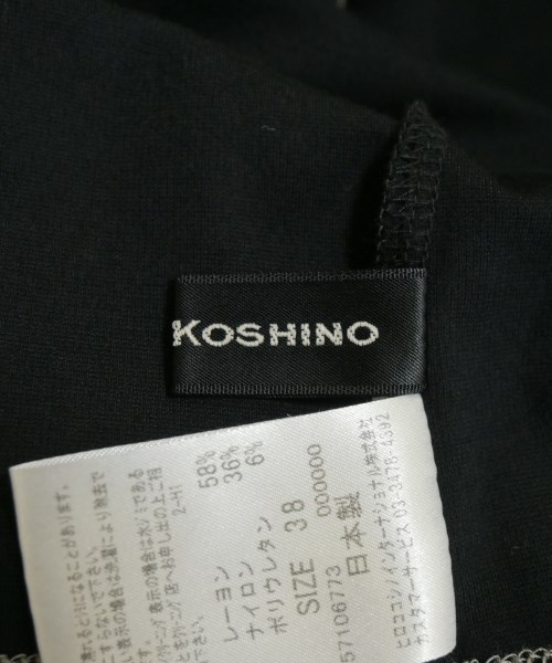 HIROKO KOSHINO（ヒロコ　コシノ）Tシャツ・カットソー 黒 サイズ:38(S位) レディース/2200649503155