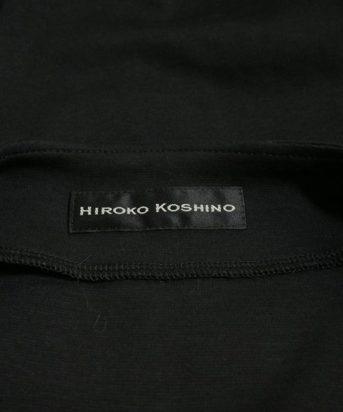 HIROKO KOSHINO（ヒロコ　コシノ）Tシャツ・カットソー 黒 サイズ:38(S位) レディース/2200649503162