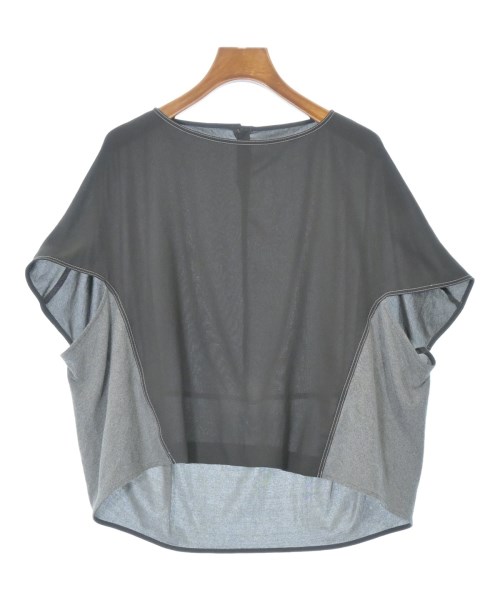 HIROKO KOSHINO(ヒロコ　コシノ)ブラウス グレー サイズ:38(S位)/2200649503186