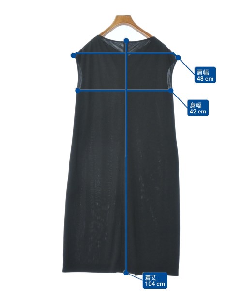 HIROKO KOSHINO（ヒロコ　コシノ）ワンピース 黒 サイズ:38(S位) レディース/2200649503193