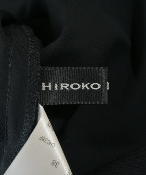 HIROKO KOSHINO（ヒロコ　コシノ）ブラウス 黒 サイズ:38(S位) レディース/2200649503209