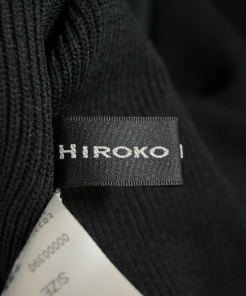 HIROKO KOSHINO（ヒロコ　コシノ）ワンピース 黒 サイズ:38(S位) レディース/2200649503230