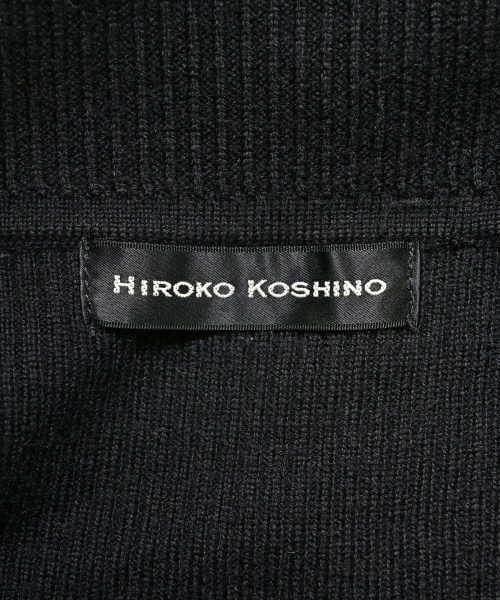 HIROKO KOSHINO（ヒロコ　コシノ）ニット・セーター 黒 サイズ:38(S位) レディース/2200649503254