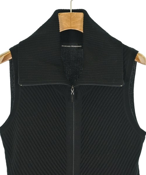 HIROKO KOSHINO（ヒロコ　コシノ）ニット・セーター 黒 サイズ:38(S位) レディース/2200649503254