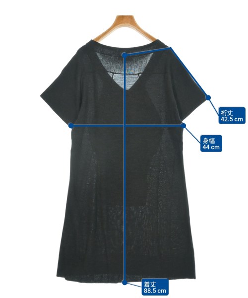 HIROKO KOSHINO（ヒロコ　コシノ）ワンピース 黒 サイズ:38(S位) レディース/2200649503261