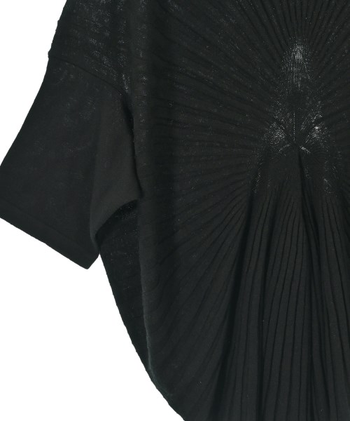 HIROKO KOSHINO（ヒロコ　コシノ）ニット・セーター 黒 サイズ:38(S位) レディース/2200649503278