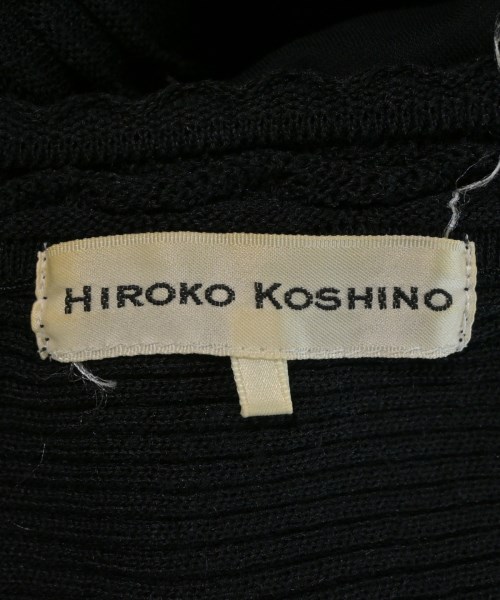 HIROKO KOSHINO（ヒロコ　コシノ）カーディガン 黒 サイズ:38(S位) レディース/2200649503292
