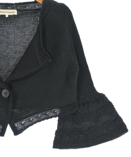HIROKO KOSHINO（ヒロコ　コシノ）カーディガン 黒 サイズ:38(S位) レディース/2200649503292
