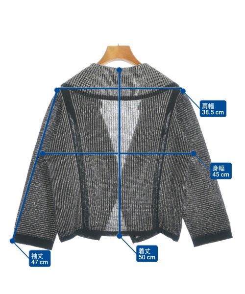 HIROKO KOSHINO（ヒロコ　コシノ）カジュアルジャケット 紺 サイズ:38(S位) レディース/2200649503346