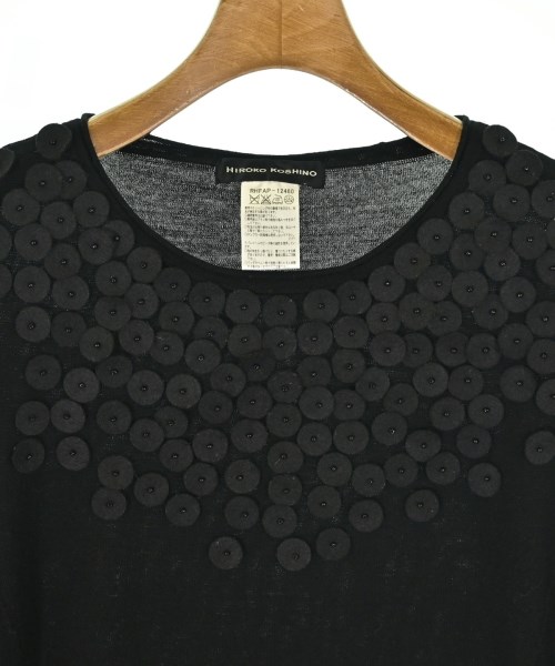 HIROKO KOSHINO（ヒロコ　コシノ）ニット・セーター 黒 サイズ:38(S位) レディース/2200649503360