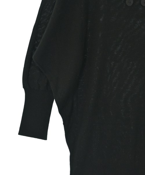 HIROKO KOSHINO（ヒロコ　コシノ）ニット・セーター 黒 サイズ:38(S位) レディース/2200649503360