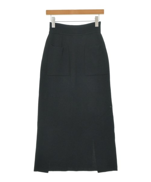 HIROKO KOSHINO（ヒロコ　コシノ）ロング・マキシ丈スカート 黒 サイズ:38(S位) レディース/2200649503391