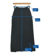 HIROKO KOSHINO（ヒロコ　コシノ）ロング・マキシ丈スカート 黒 サイズ:38(S位) レディース/2200649503391