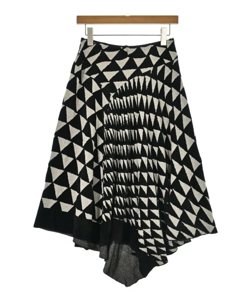 HIROKO KOSHINO(ヒロコ　コシノ)ロング・マキシ丈スカート 黒 サイズ:38(S位)/2200649503414