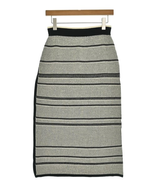 HIROKO KOSHINO(ヒロコ　コシノ)ロング・マキシ丈スカート 白 サイズ:38(S位)/2200649503421