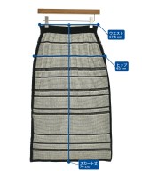 HIROKO KOSHINO（ヒロコ　コシノ）ロング・マキシ丈スカート 白 サイズ:38(S位) レディース/2200649503421