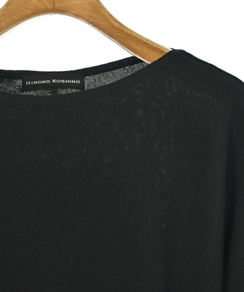 HIROKO KOSHINO（ヒロコ　コシノ）ニット・セーター 黒 サイズ:38(S位) レディース/2200649503469