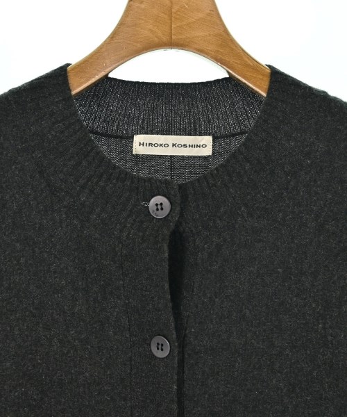 HIROKO KOSHINO（ヒロコ　コシノ）カーディガン グレー サイズ:38(S位) レディース/2200649503476