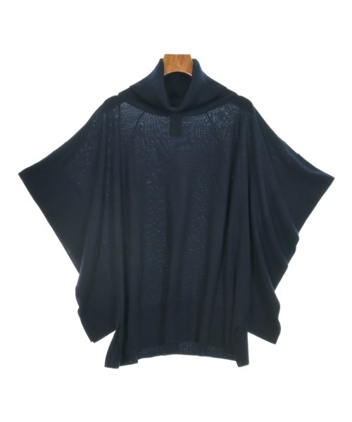 HIROKO KOSHINO(ヒロコ　コシノ)ニット・セーター 紺 サイズ:38(S位)/2200649503483
