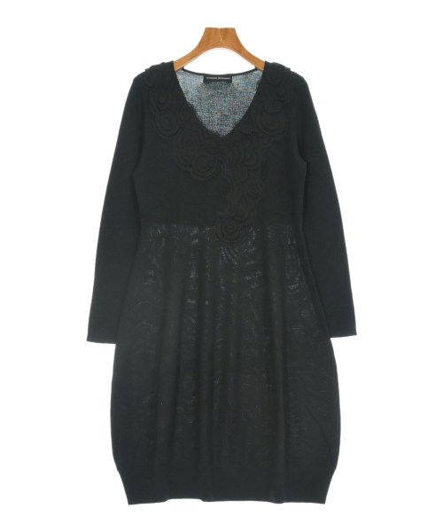 HIROKO KOSHINO(ヒロコ　コシノ)ワンピース 黒 サイズ:38(S位)/2200649503506
