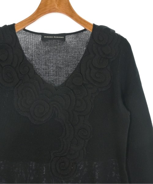 HIROKO KOSHINO（ヒロコ　コシノ）ワンピース 黒 サイズ:38(S位) レディース/2200649503506