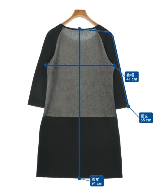 HIROKO KOSHINO（ヒロコ　コシノ）ワンピース 黒 サイズ:38(S位) レディース/2200649503520