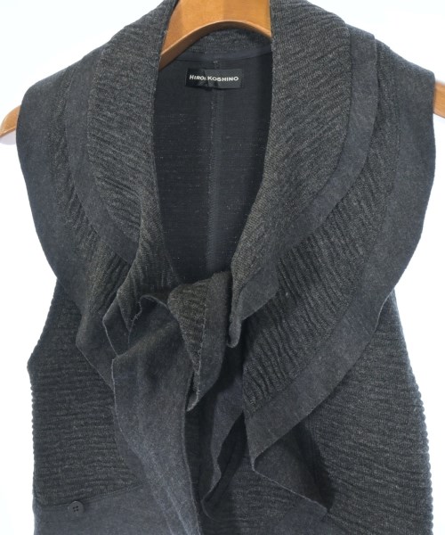 HIROKO KOSHINO（ヒロコ　コシノ）ベスト グレー サイズ:38(S位) レディース/2200649503575