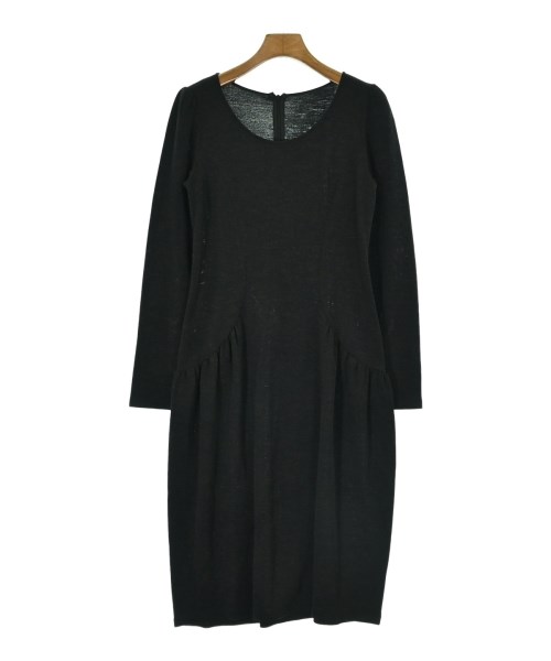 HIROKO KOSHINO(ヒロコ　コシノ)ワンピース 黒 サイズ:38(S位)/2200649503636