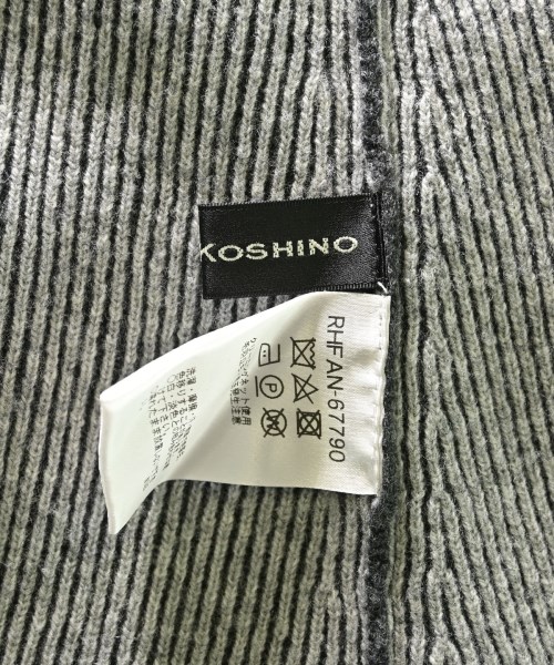 HIROKO KOSHINO（ヒロコ　コシノ）ワンピース グレー サイズ:38(S位) レディース/2200649503674