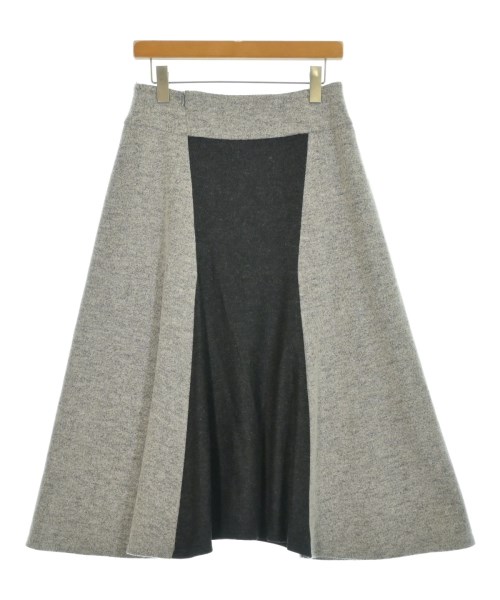 HIROKO KOSHINO（ヒロコ　コシノ）ロング・マキシ丈スカート グレー サイズ:38(S位) レディース/2200649503698