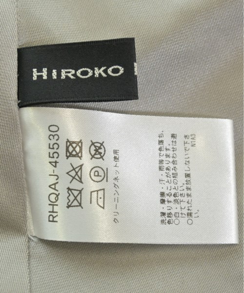 HIROKO KOSHINO（ヒロコ　コシノ）ロング・マキシ丈スカート グレー サイズ:38(S位) レディース/2200649503698