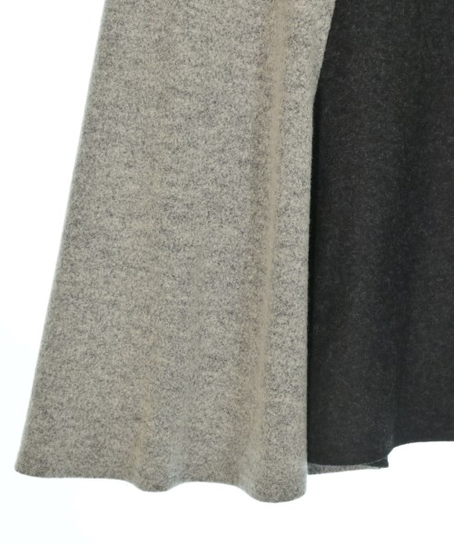 HIROKO KOSHINO（ヒロコ　コシノ）ロング・マキシ丈スカート グレー サイズ:38(S位) レディース/2200649503698