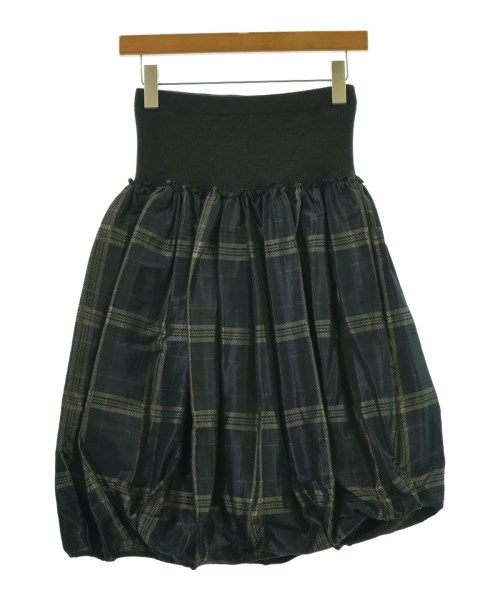 HIROKO KOSHINO(ヒロコ　コシノ)ロング・マキシ丈スカート 紺 サイズ:38(S位)/2200649503711