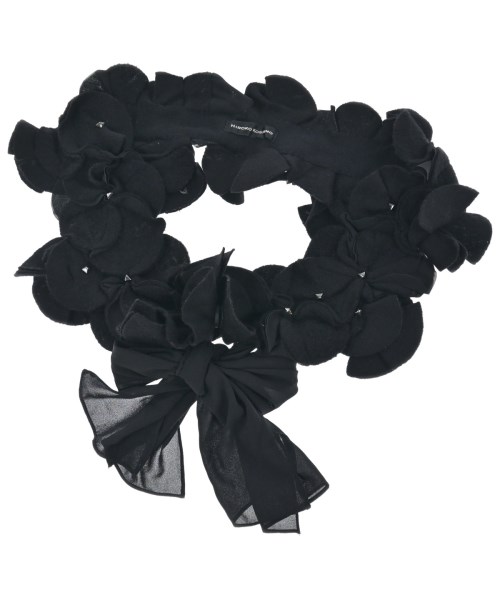 HIROKO KOSHINO(ヒロコ　コシノ)マフラー 黒 サイズ:-/2200649503728