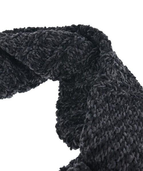 HIROKO KOSHINO（ヒロコ　コシノ）マフラー グレー サイズ:38 レディース/2200649503742