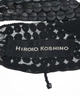 HIROKO KOSHINO（ヒロコ　コシノ）ストール 黒 サイズ:- レディース/2200649503780