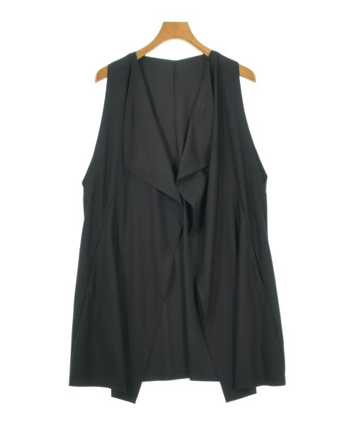 HIROKO KOSHINO(ヒロコ　コシノ)ベスト 黒 サイズ:38(S位)/2200651387057