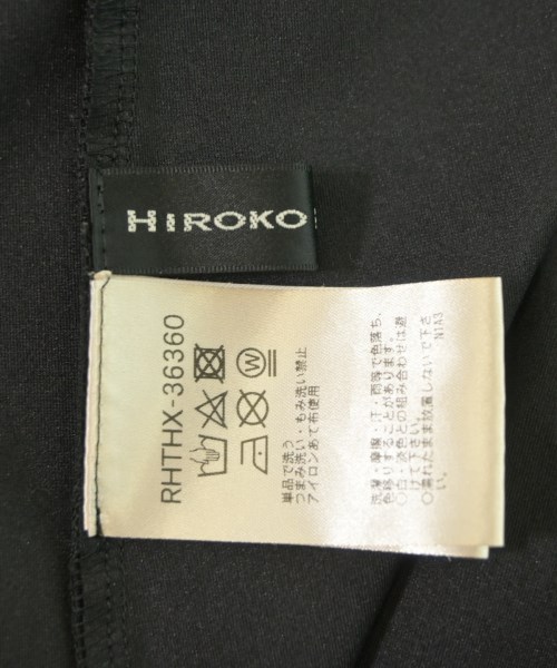 HIROKO KOSHINO（ヒロコ　コシノ）ベスト 黒 サイズ:38(S位) レディース/2200651387057