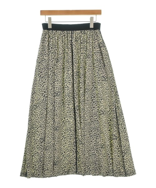 HIROKO KOSHINO(ヒロコ　コシノ)ロング・マキシ丈スカート ベージュ サイズ:38(S位)/2200651387088