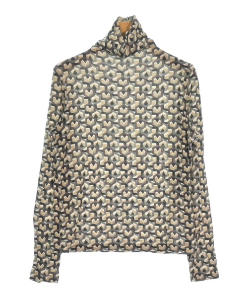 HIROKO KOSHINO(ヒロコ　コシノ)Tシャツ・カットソー 茶 サイズ:38(S位)/2200651387095