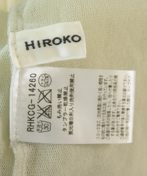 HIROKO KOSHINO（ヒロコ　コシノ）ブラウス 緑 サイズ:40(M位) レディース/2200707348070