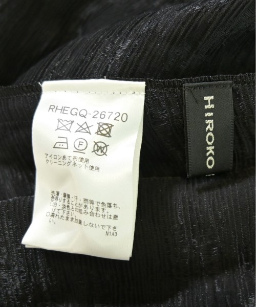 HIROKO KOSHINO（ヒロコ　コシノ）ワンピース 黒 サイズ:38(S位) レディース/2200712220033