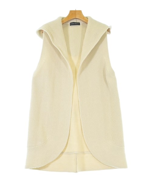 HIROKO KOSHINO(ヒロコ　コシノ)ベスト 白 サイズ:38(S位)/2200641068010