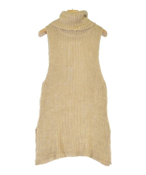 HIROKO KOSHINO（ヒロコ　コシノ）ニット・セーター ベージュ サイズ:9(M位) レディース/2200641068034